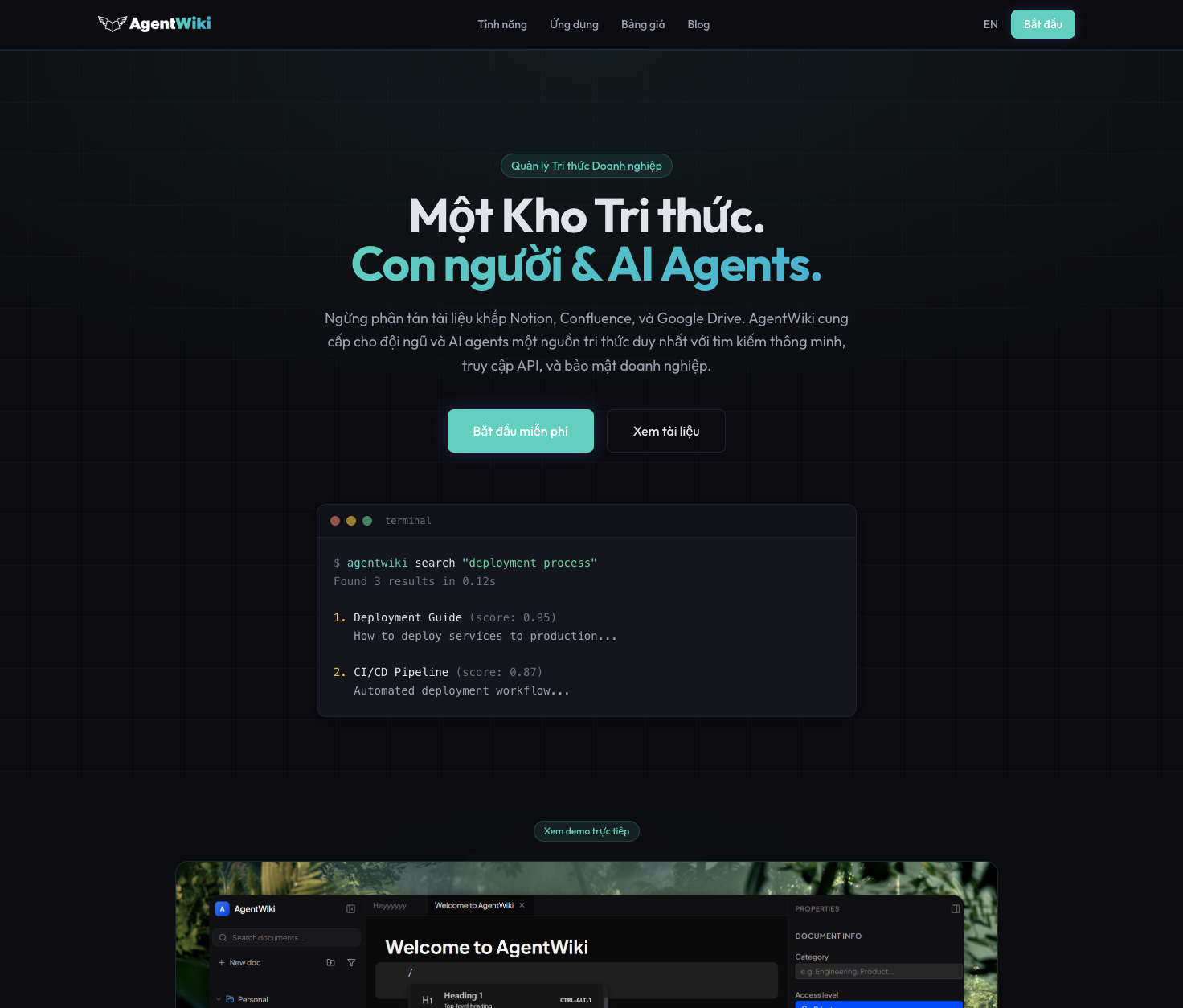 AgentWiki.cc web